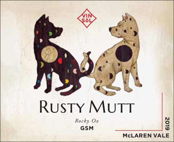 2019 Rusty Mutt GSM front label