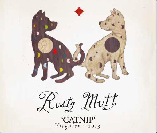 2013 Rusty Mutt VIognier front label